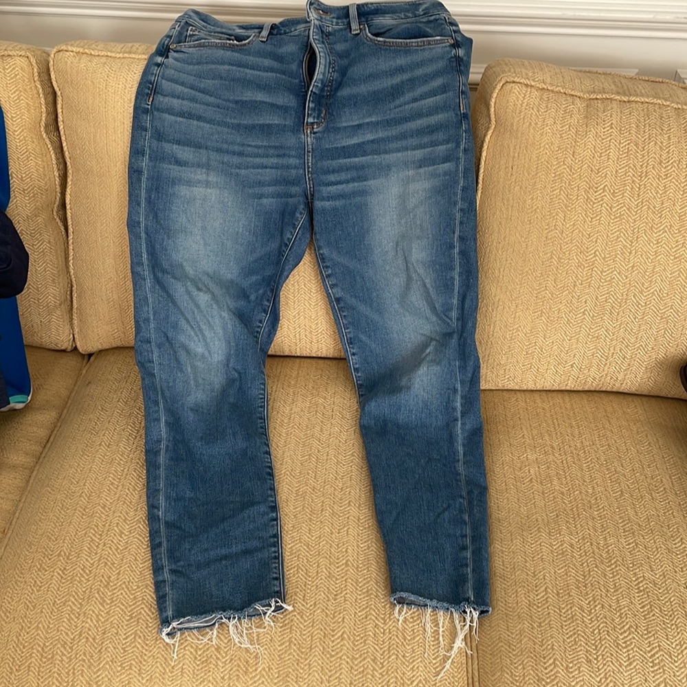 Loft size 12 “The Skinny” jeans.